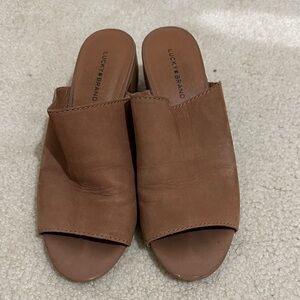 Lucky Brand Heeled Mule